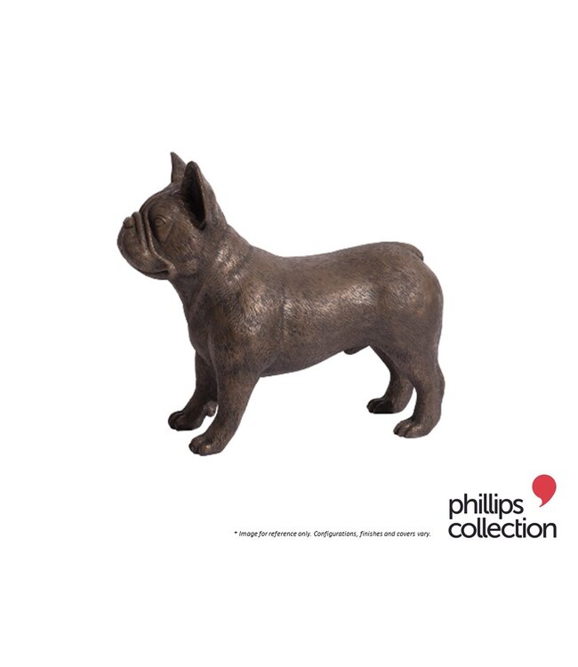 PHILLIPS COLLECTION FRENCH BULLDOG - BRONZED.