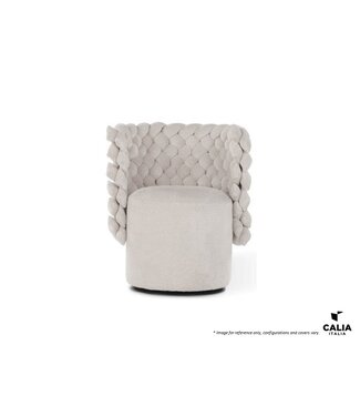 CALIA ITALIA GIUGGIOLA SWIVEL CHAIR FABRIC.