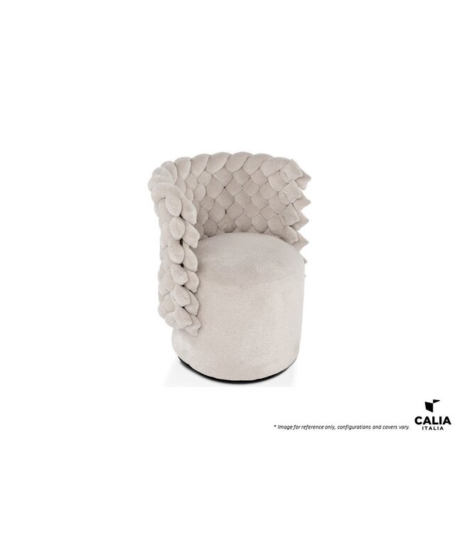 GIUGGIOLA SWIVEL CHAIR FABRIC.