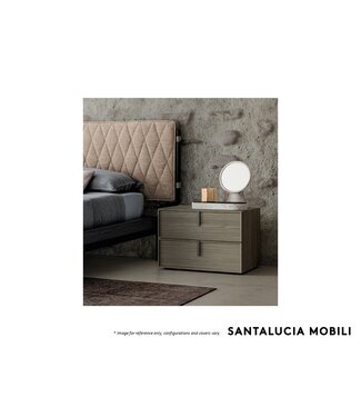 SANTA LUCIA MOBILI ONICE NIGHT STAND - WOOD GREY.