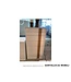 SANTA LUCIA MOBILI QUADRO 12 7 DRAWER CHEST RIGHT - WHITE/WOOD.