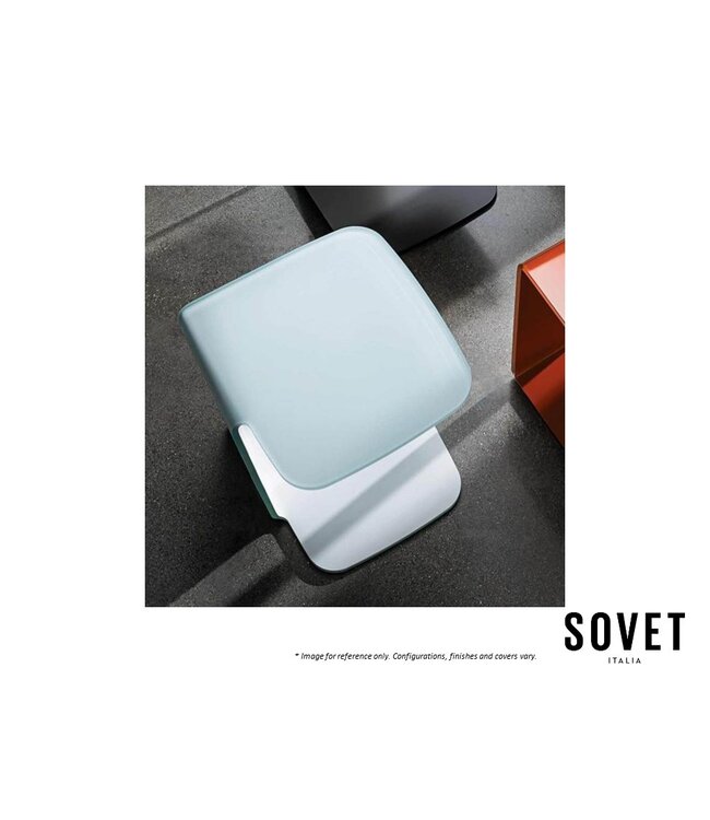 SOVET SHELL SIDE TABLE.