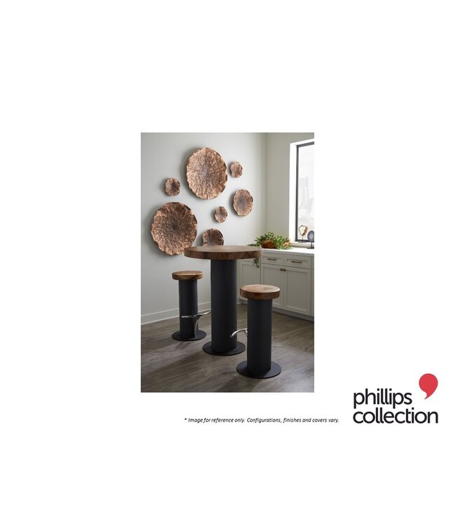 LOTUS WALL ART - COPPER LARGE.