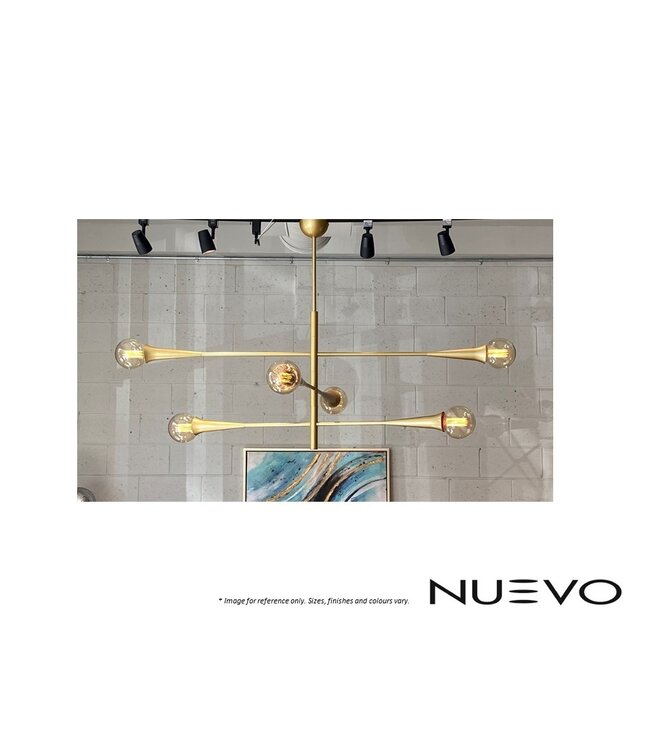 ORION 3 CHANDELIER - GOLD.