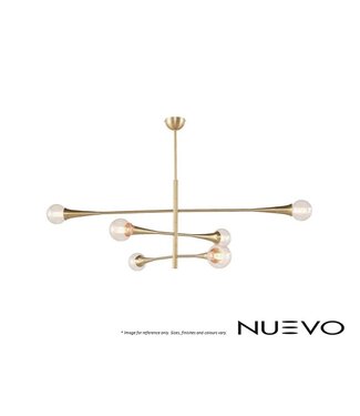 ORION 3 CHANDELIER - GOLD.