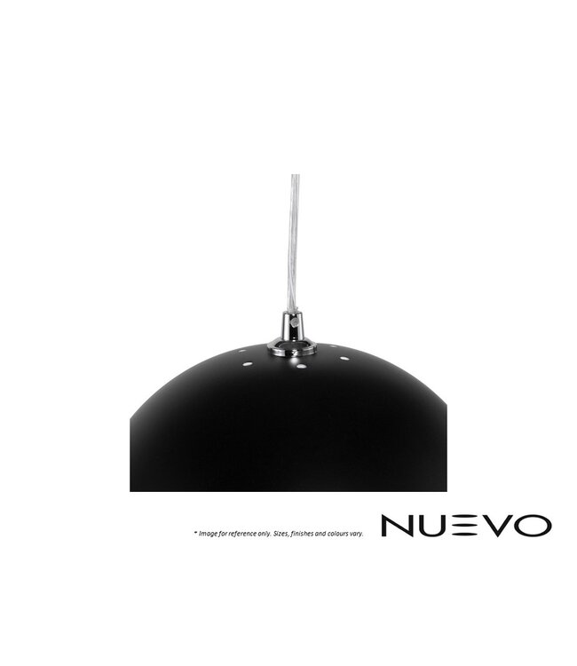DOME PENDANT - BLACK.