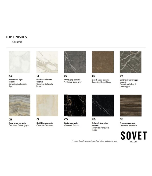 FLUTE ROUND DINING TABLE D39.5/CALACATTO CERAMIC.