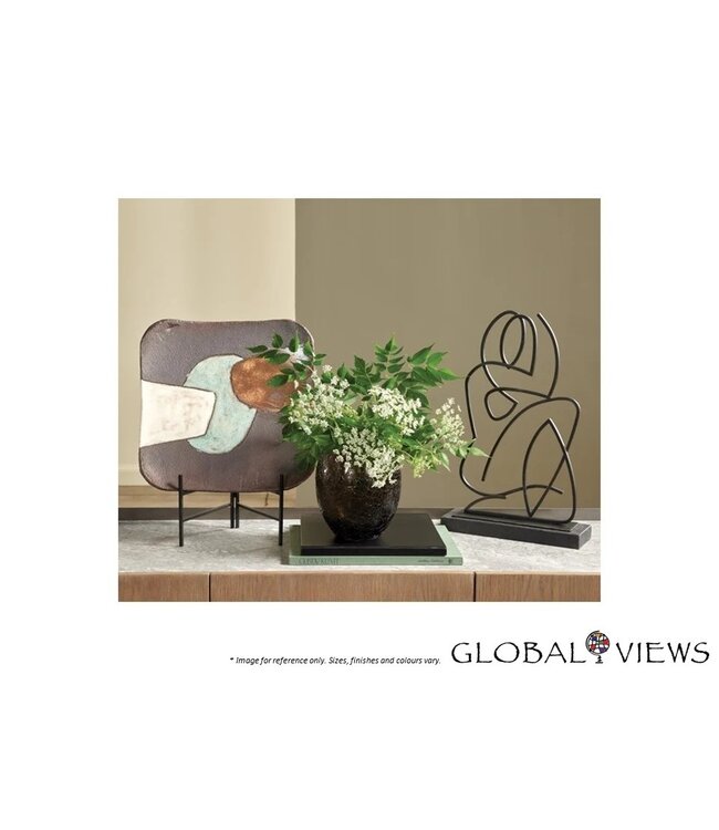 WIRE MADONNA - ANTIQUE BRONZE.