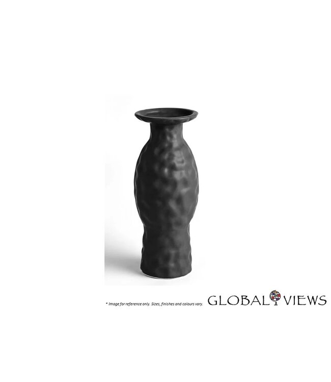 VOLCANIC VASE BLACK.