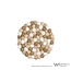 WESTHILL INTERIORS MODWOOL TRIVET 8DIA.