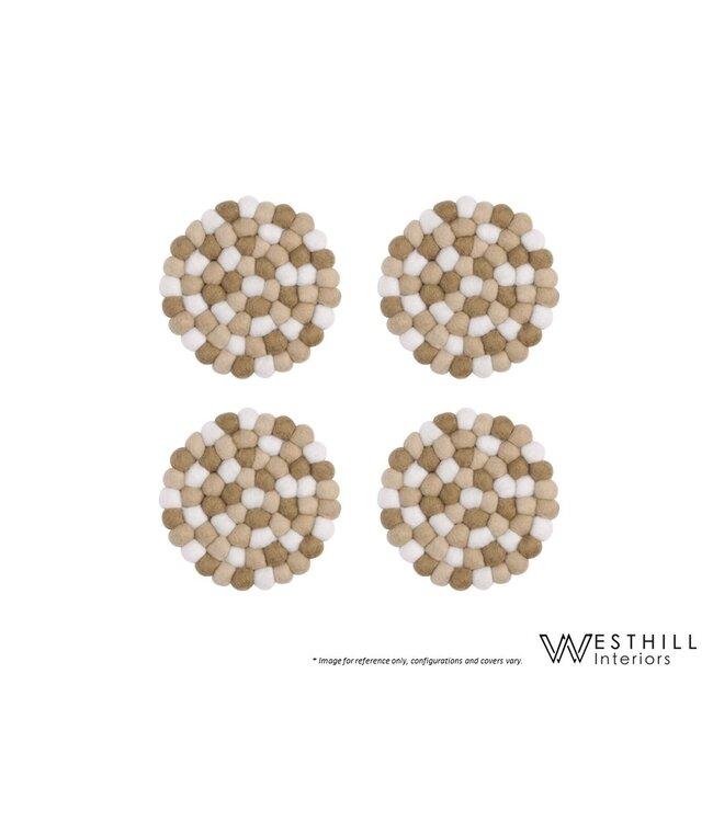 MODWOOL COASTER 4DIA.