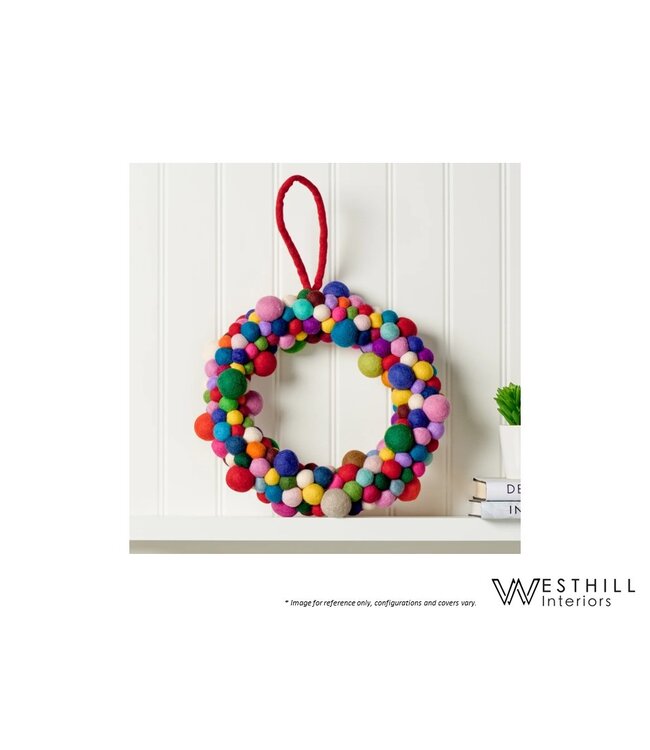 MODWOOL WREATH 14DIA.