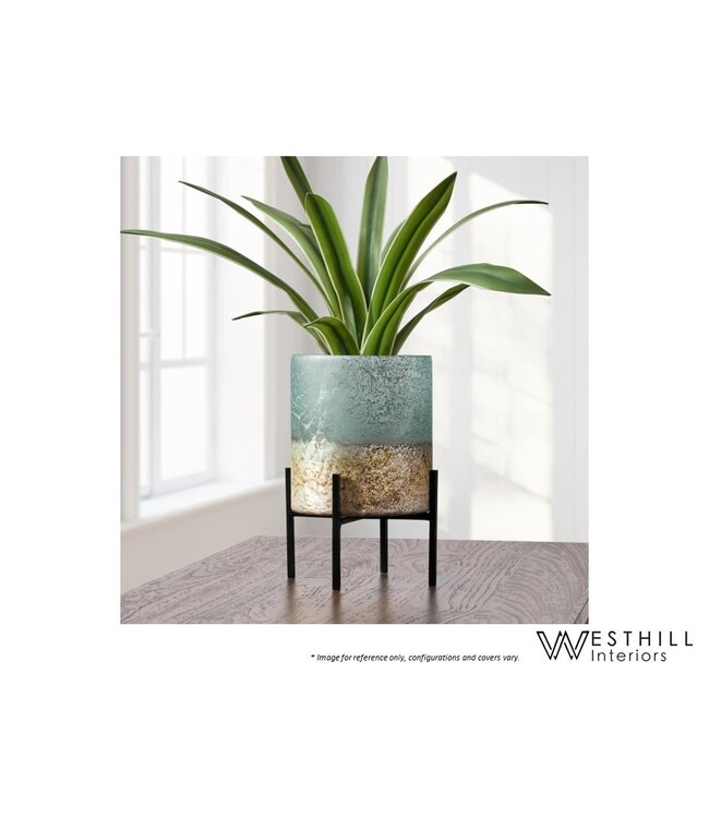 CAMBRIA SEAGREEN VASE.