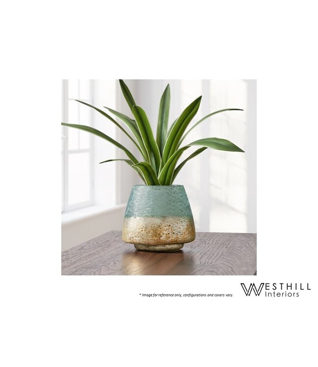 CAMBRIA SEAGREEN VASE.