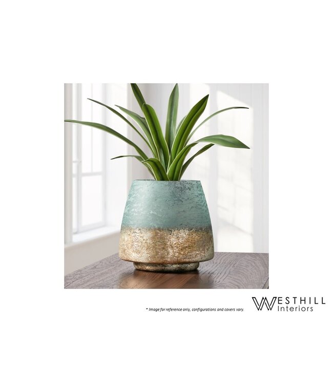 CAMBRIA SEAGREEN VASE.