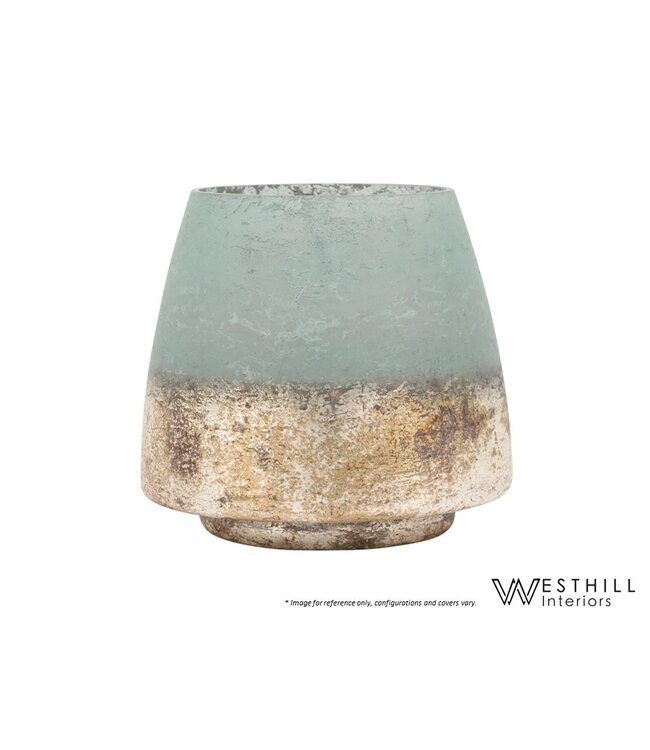 CAMBRIA SEAGREEN VASE.