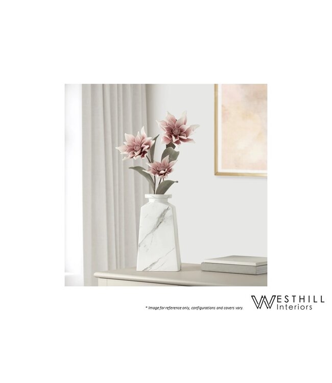 ARIS MARBLE TAPERED VASE.