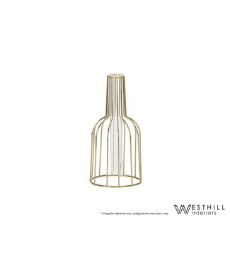 WESTHILL INTERIORS WIRE BOTTLE 8.5H.