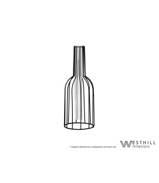 WESTHILL INTERIORS WIRE BOTTLE  10H.