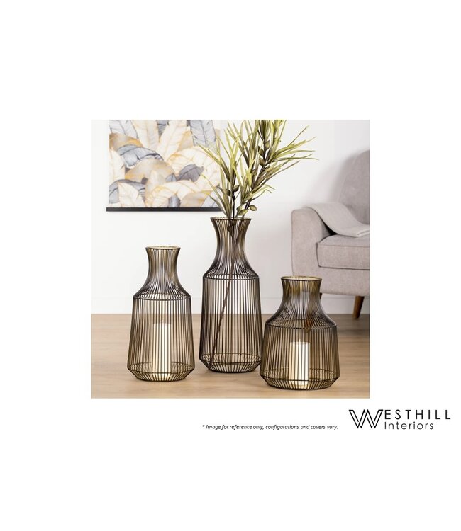 MISSION WIRE URN/VASE.