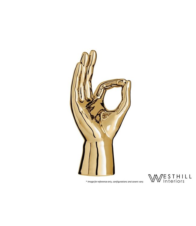 OK GESTURE SCULPTURE.