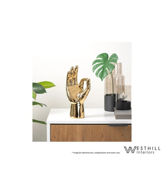 OK GESTURE SCULPTURE.