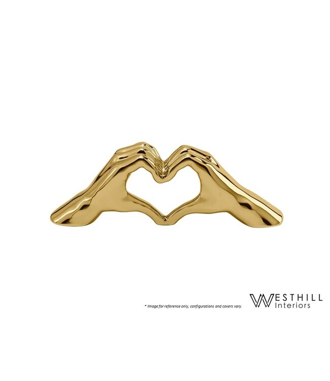 WESTHILL INTERIORS LOVE GESTURE SCULPTURE.