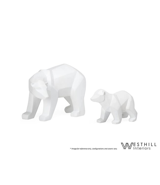 POLAR BEAR SCULPTURE 2 SET.
