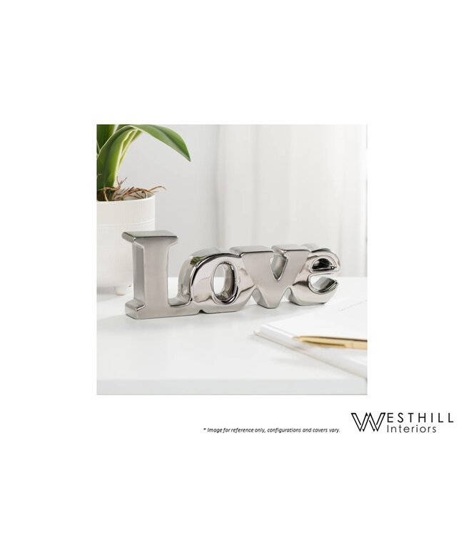 LOVE DECOR SCULPTURE/ TEXT.