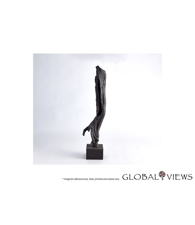 IRON DRIFTWOOD SCULPTURE.