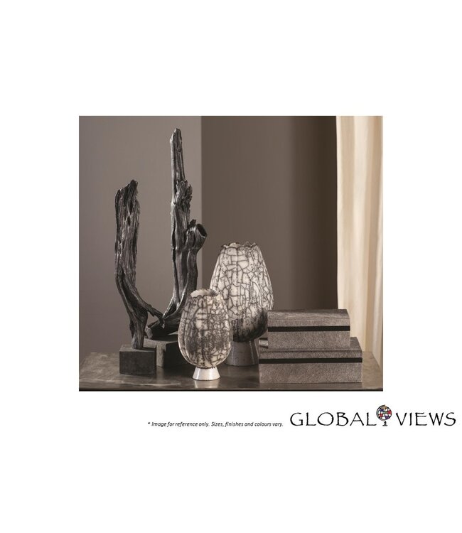 IRON DRIFTWOOD SCULPTURE.