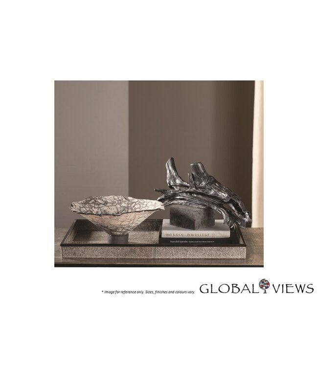 IRON DRIFTWOOD SCULPTURE.