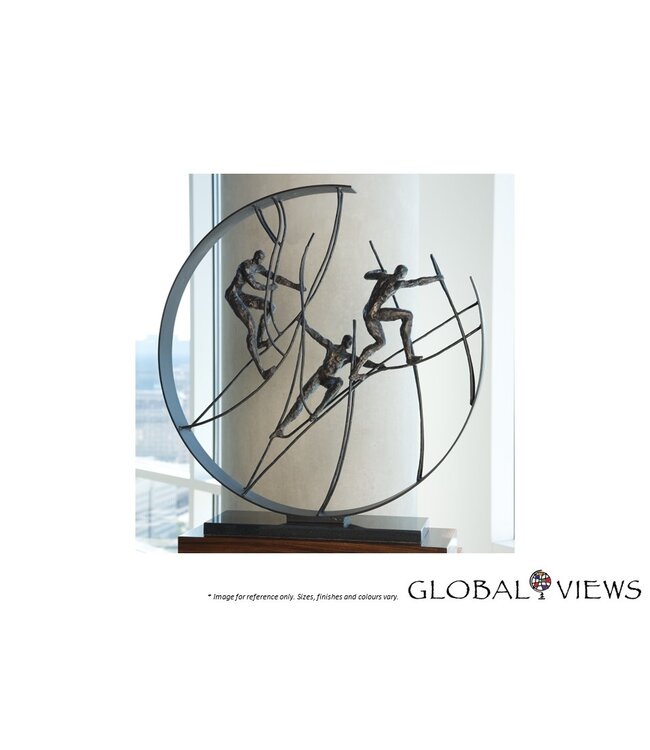 CLIMB TO TOP SCULPTURE.