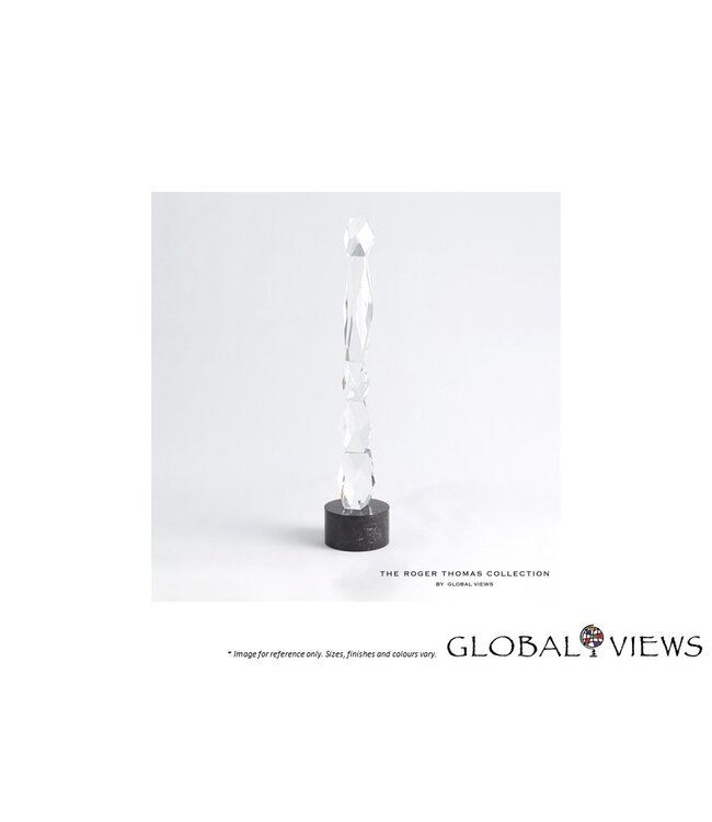 FACETTE COLUMN SCULPTURE.