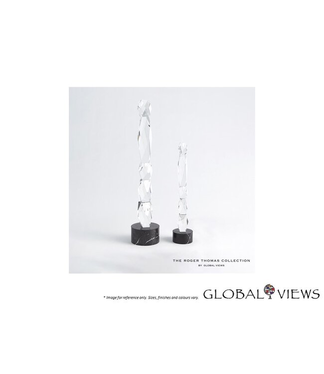 FACETTE COLUMN SCULPTURE.