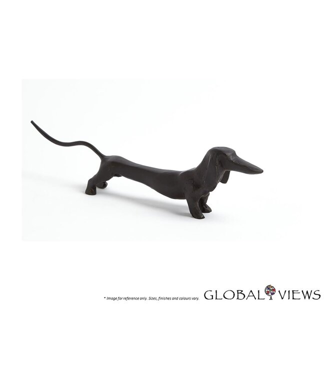 DASCHUND SCULPTURE.