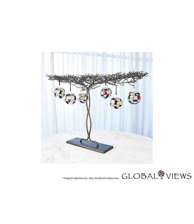 IRON TREE SCULPTURE.