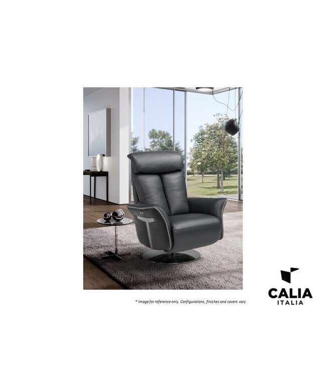 CALIA ITALIA VENUS 2-MOTORS RECLINING ARMCHAIR.