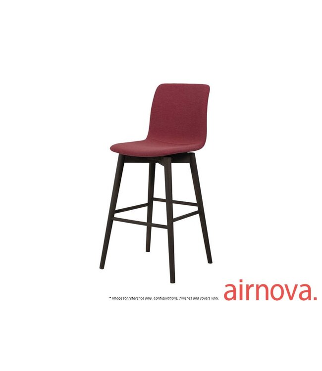 COVA -SG SWIVEL BAR STOOL.