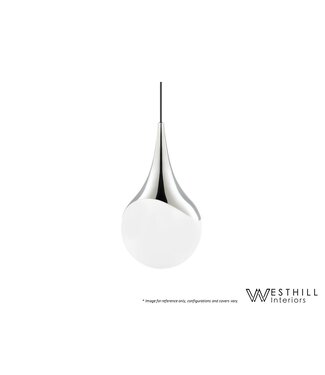 WESTHILL INTERIORS ARIANA PENDANT SILVER. WESTHILL INTERIORS ARIANA PENDANT SILVER.