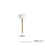 WESTHILL INTERIORS CHLOE  FLOOR LAMP - ADJUSTABLE HEIGHT.