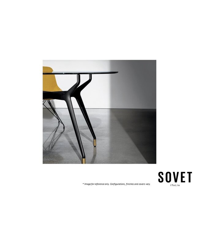 ARKOS SHAPED SQUARE DINING TABLE.