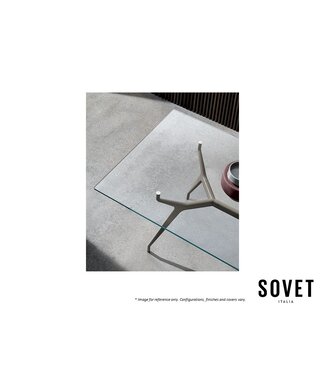 SOVET ARKOS RECTANGULAR DINING TABLE.