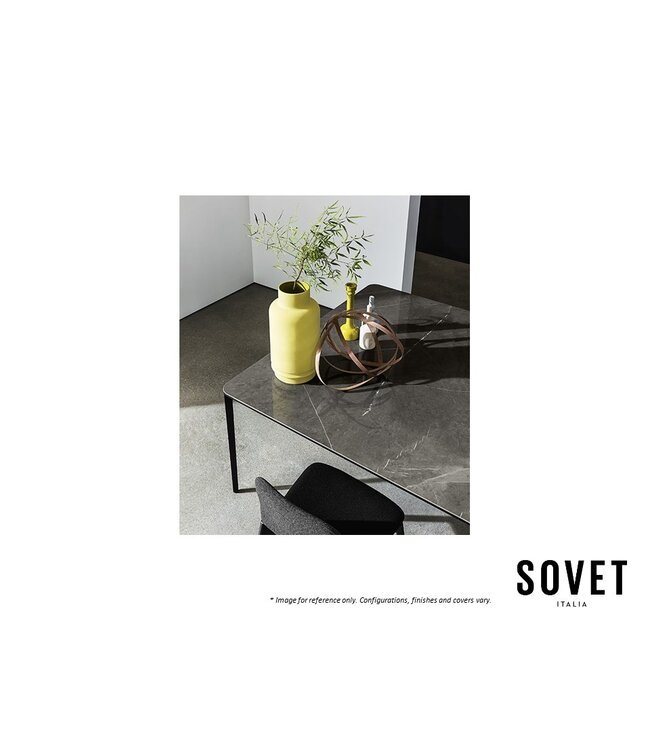 SLIM SQUARE DINING TABLE.