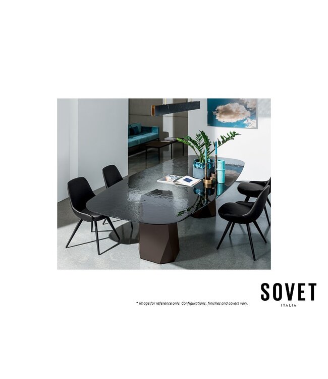 DEOD TWO BASES DINING TABLE.