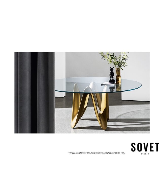 LAMBDA ROUND DINING TABLE.