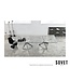 SOVET AIKIDO RECTANGULAR TWO BASES DINING TABLE.
