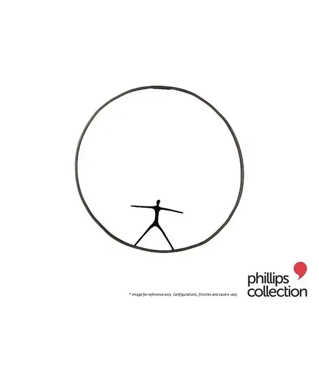 OLYMPIC FIGURE IN IRON RING BLACK.