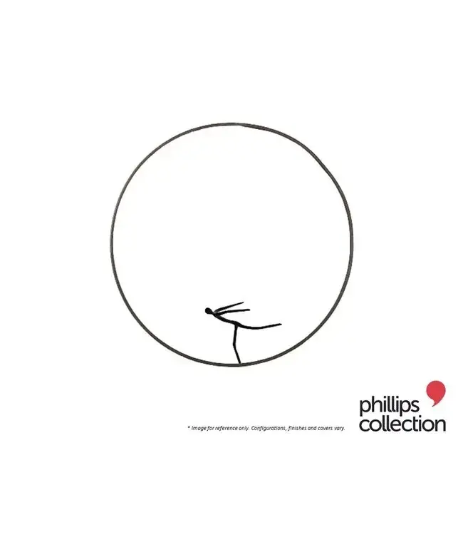 OLYMPIC FIGURE IN IRON RING BLACK.