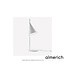 CONE TABLE LAMP - WHITE.